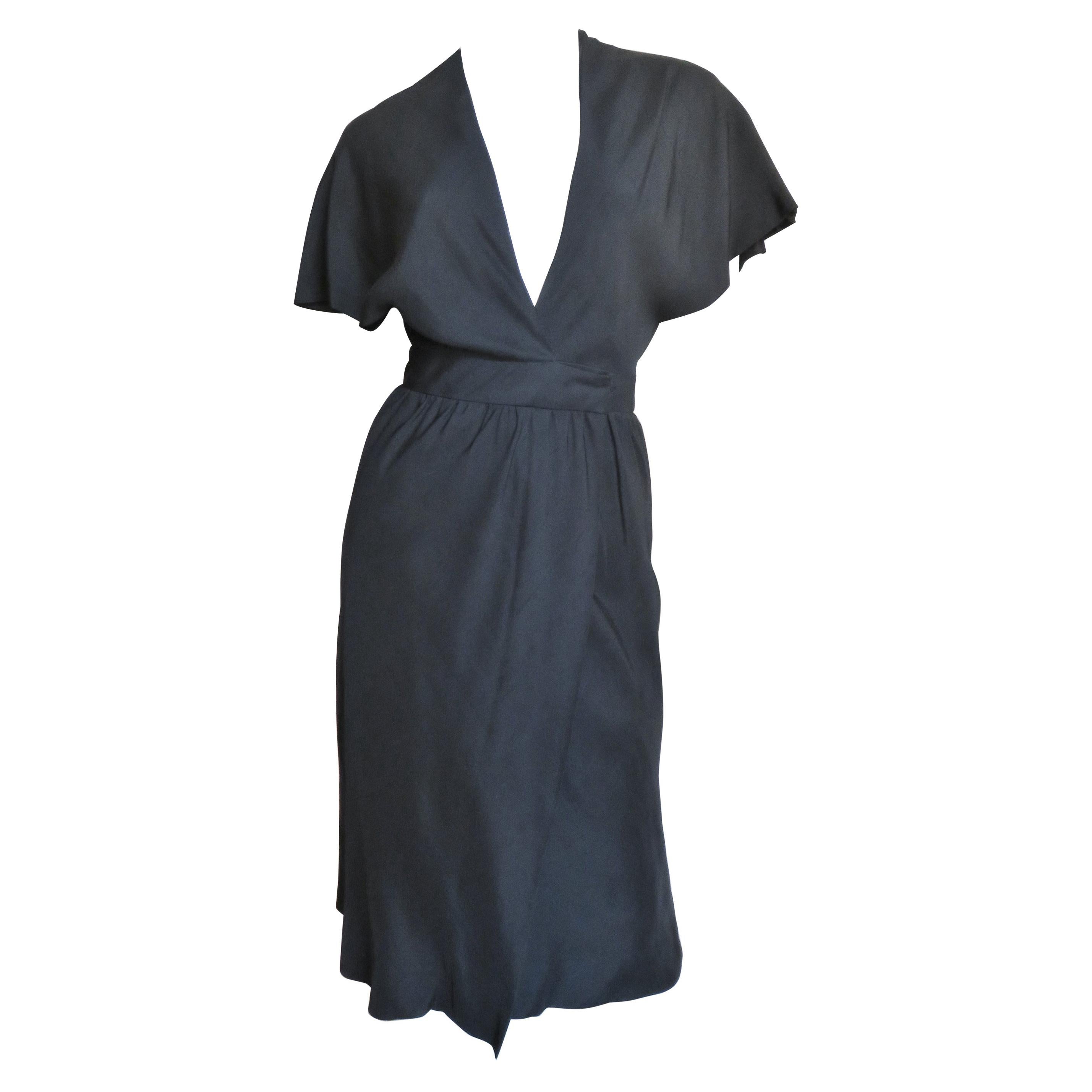 Halston Silk Wrap Dress 1970s For Sale at 1stDibs | halston wrap dress, halston  wrap 1970s, vintage halston dresses